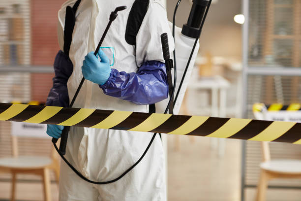 Professional Biohazard technician working in Parsonsfield, ME